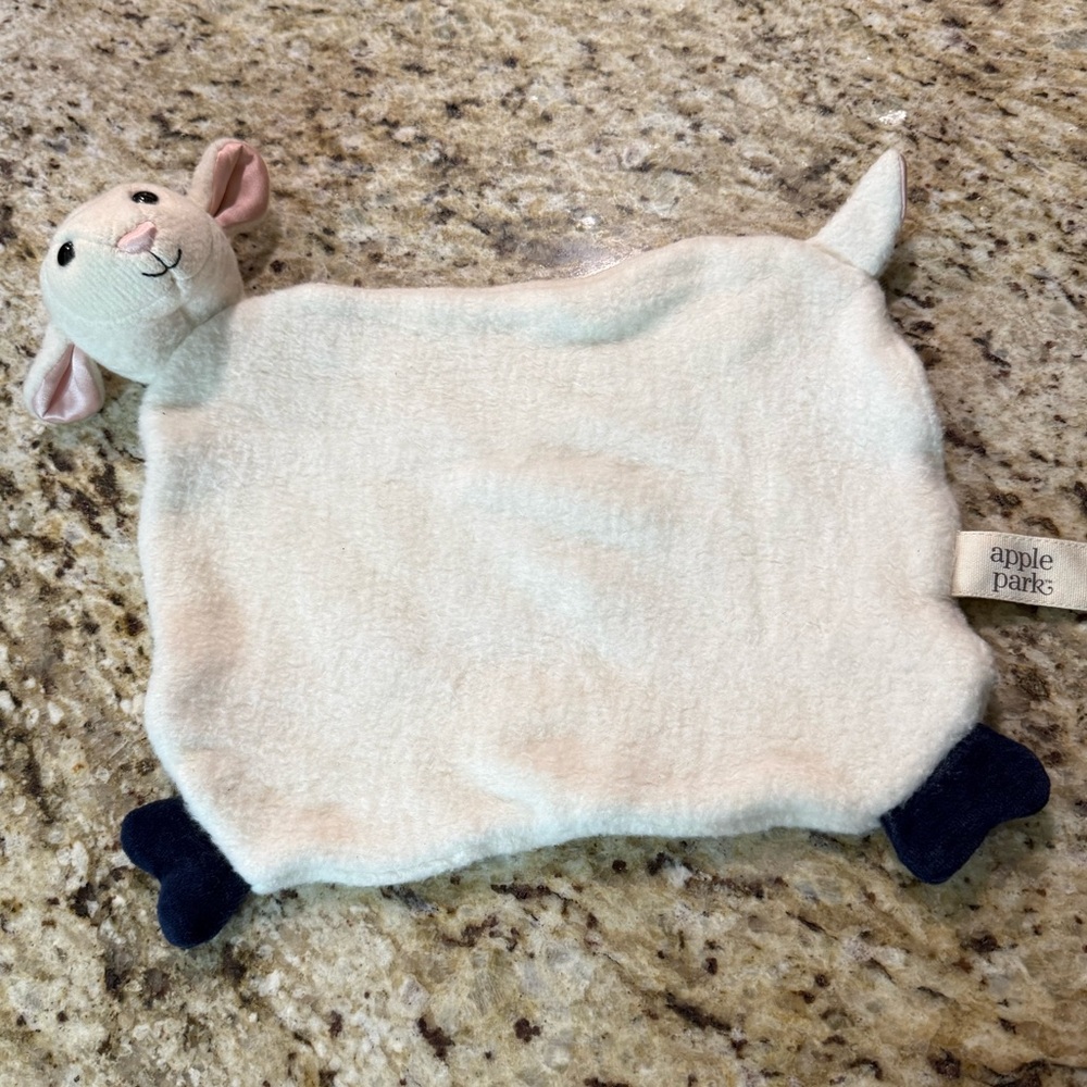 Apple Parks Lamby Lamb Picnic Pal Blankie Lovey Blankie